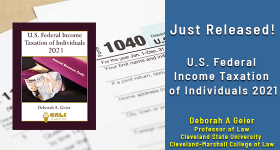 Download Our New “U.S. Federal Income Taxation Of Individuals 2021 ...