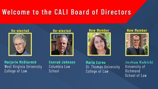 Announcing New Members To CALI Board Of Directors | CALI