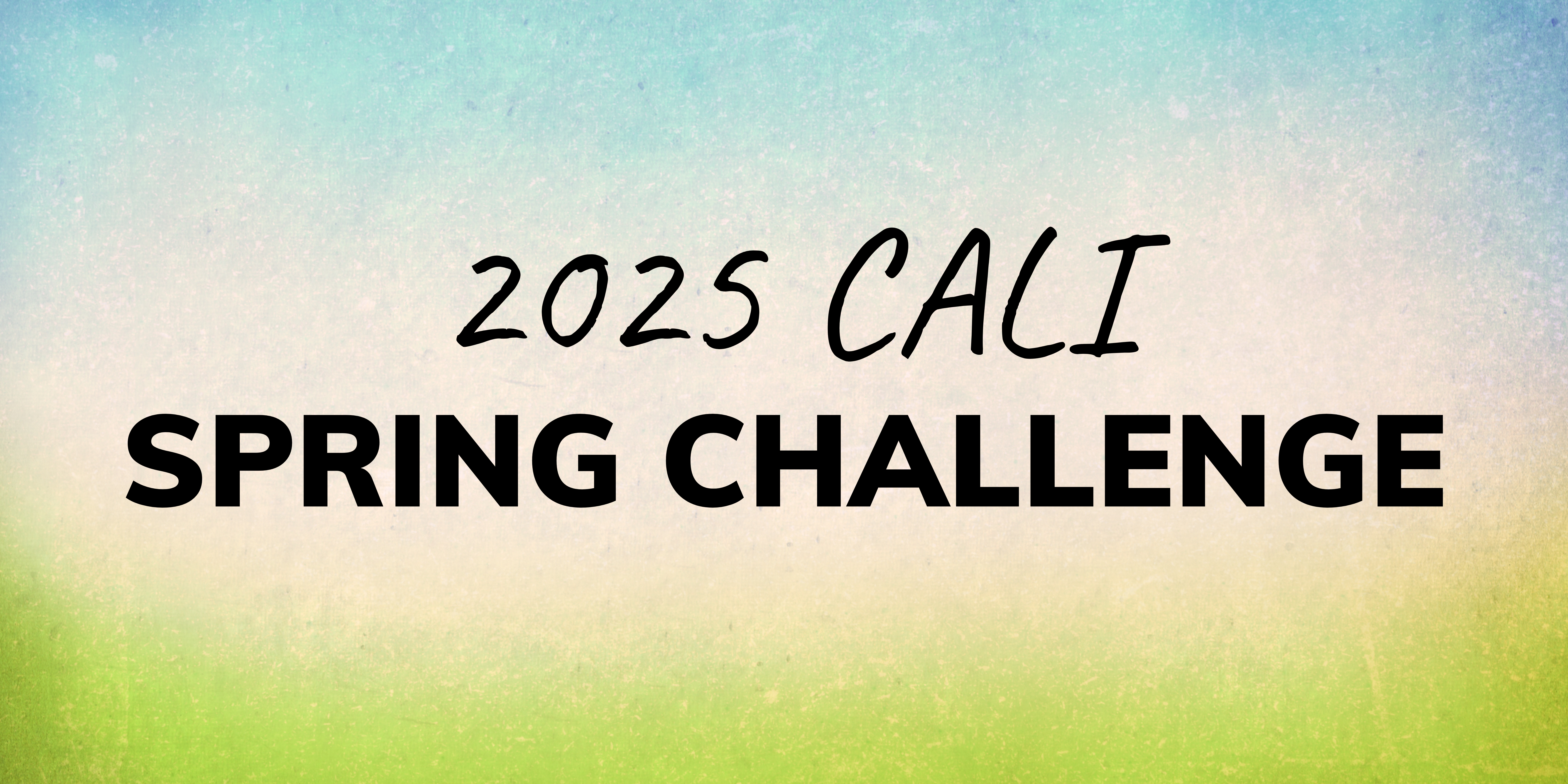 2025 Spring Challenge Header Image